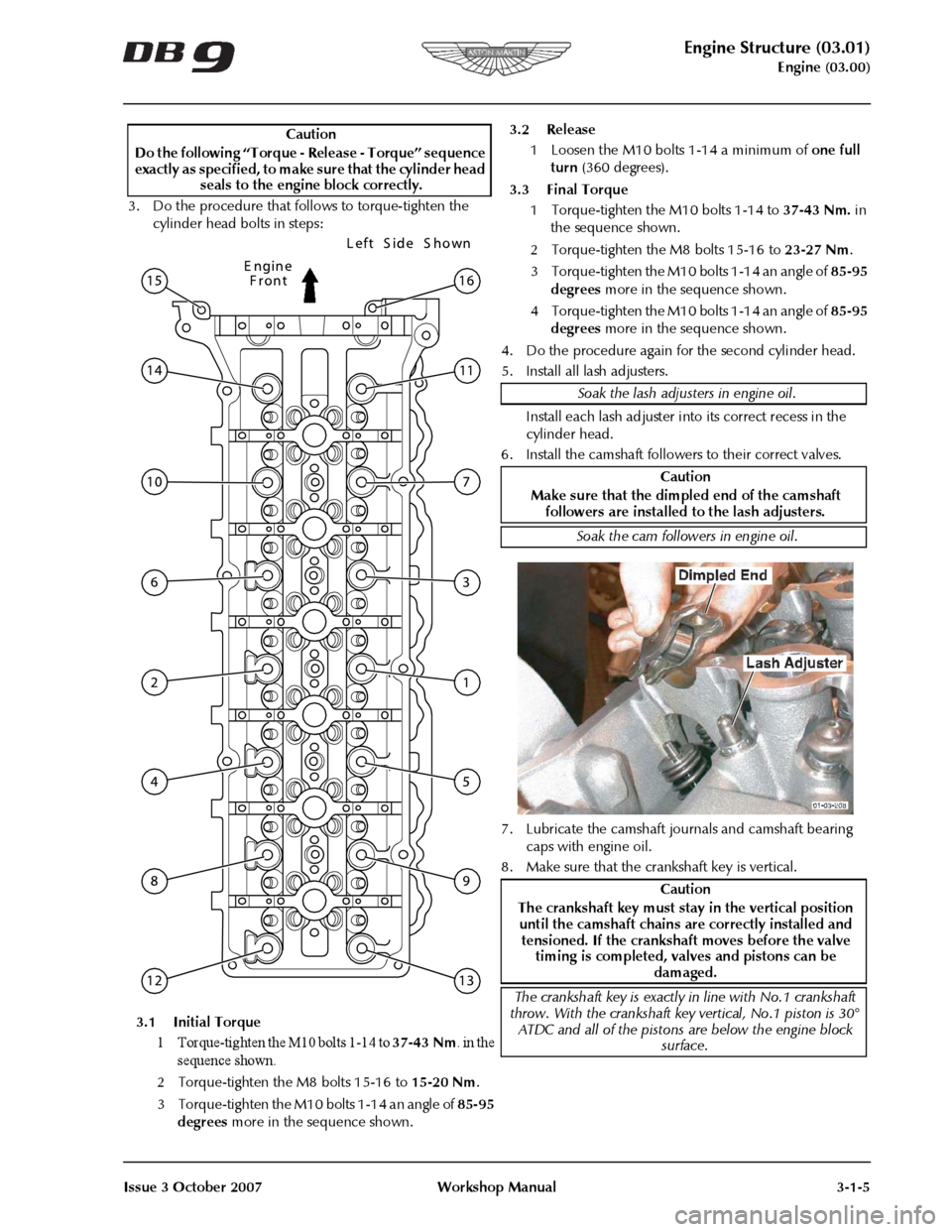 ASTON MARTIN DB9 2004  OBDII Diagnostic Manual 