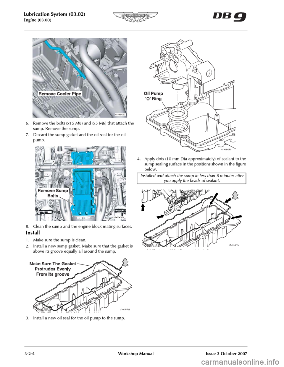 ASTON MARTIN DB9 2004  OBDII Diagnostic Manual 