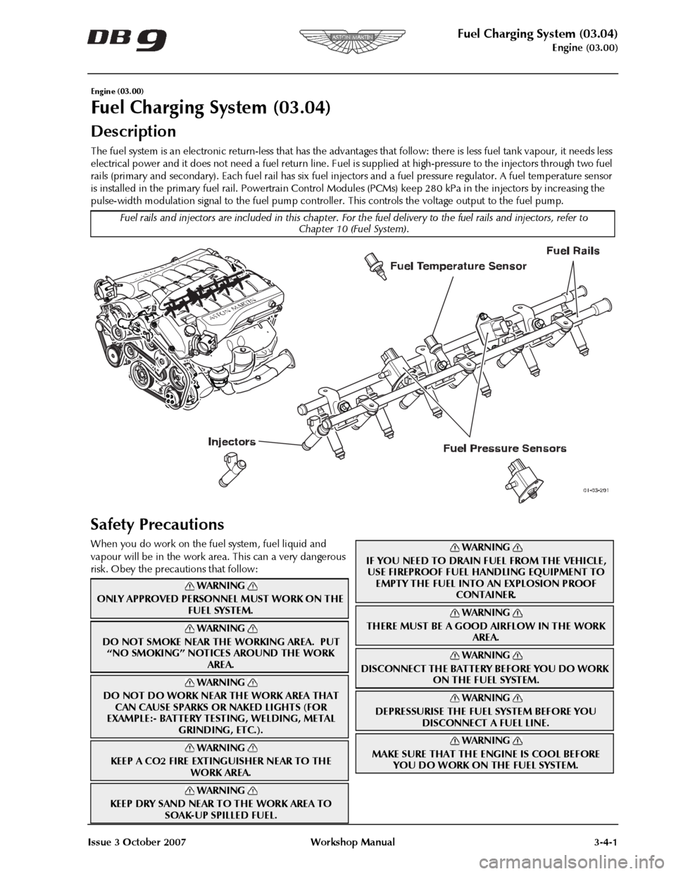 ASTON MARTIN DB9 2008 OBDII Diagnostic Manual ASTON MARTIN DB9 2008 OBDII Diagnostic Manual