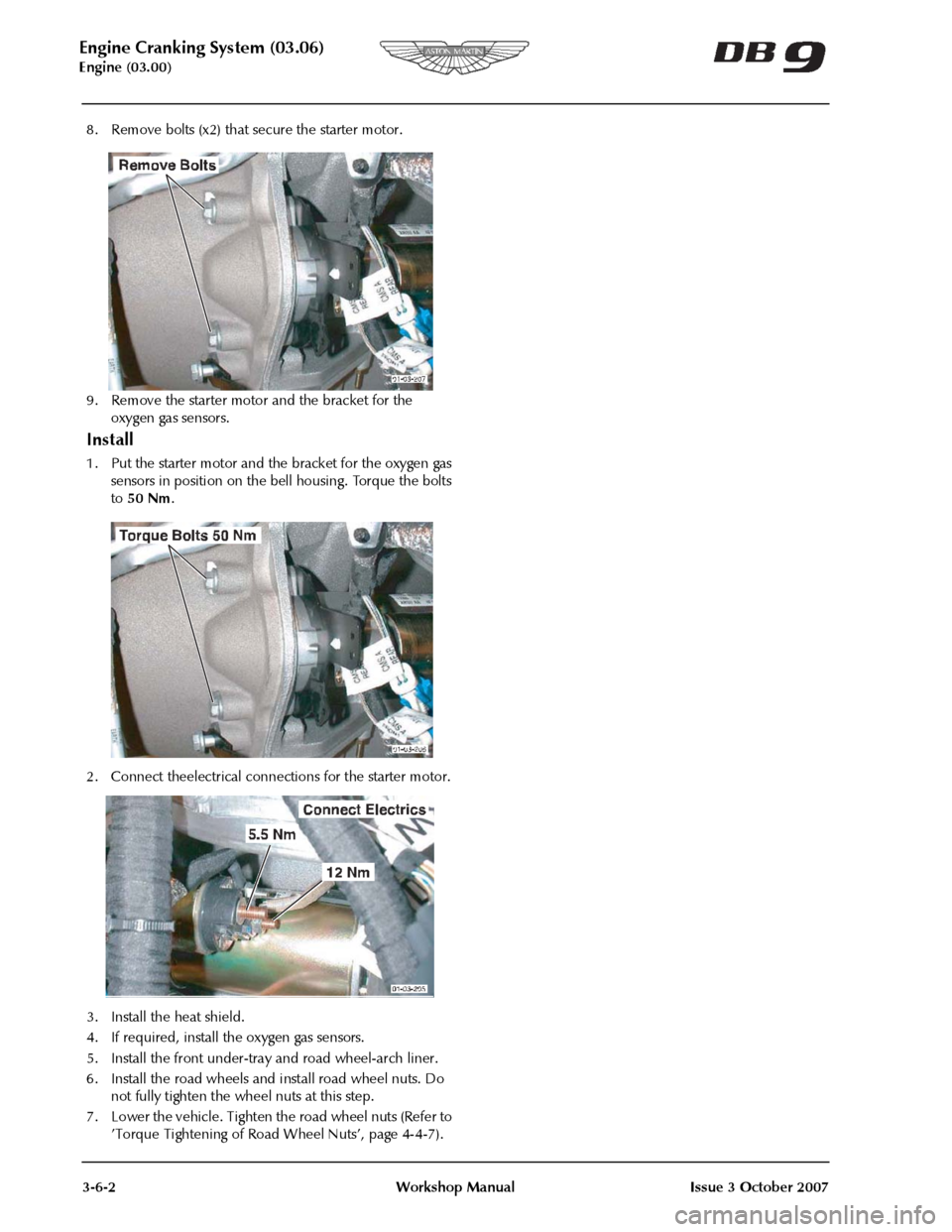 ASTON MARTIN DB9 2008 OBDII Diagnostic Manual ASTON MARTIN DB9 2008 OBDII Diagnostic Manual