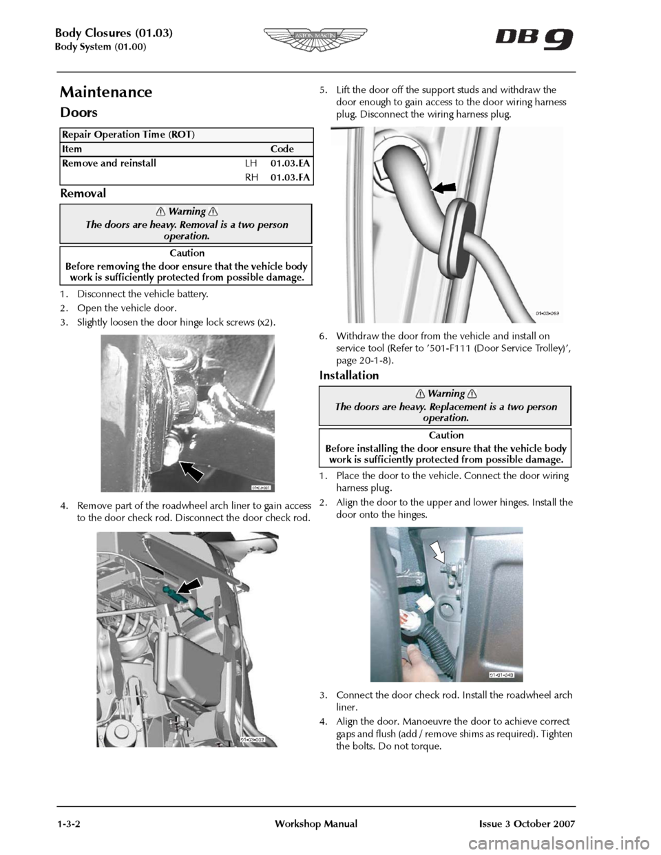 ASTON MARTIN DB9 2008 OBDII Diagnostic Manual ASTON MARTIN DB9 2008 OBDII Diagnostic Manual