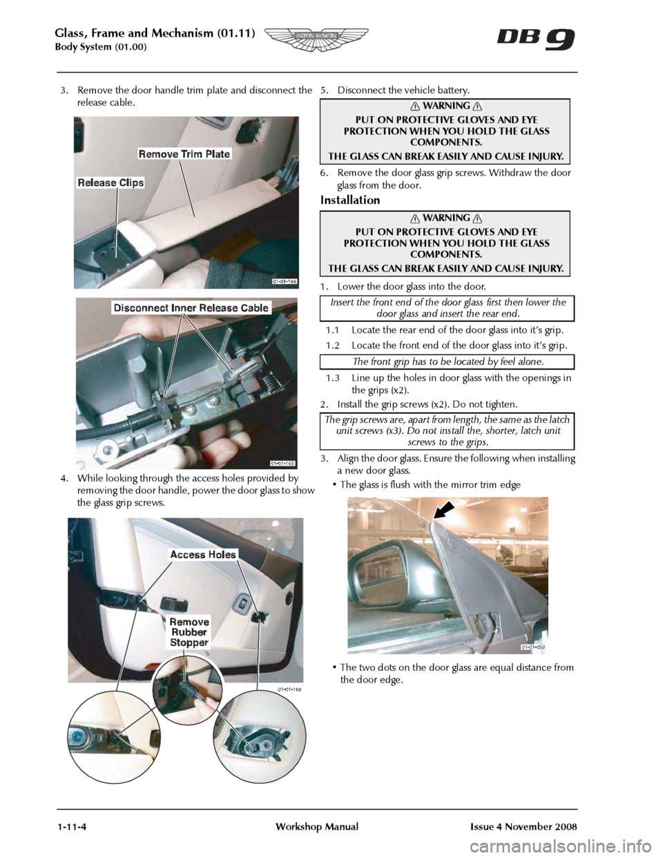 ASTON MARTIN DB9 2008  OBDII Diagnostic Manual 