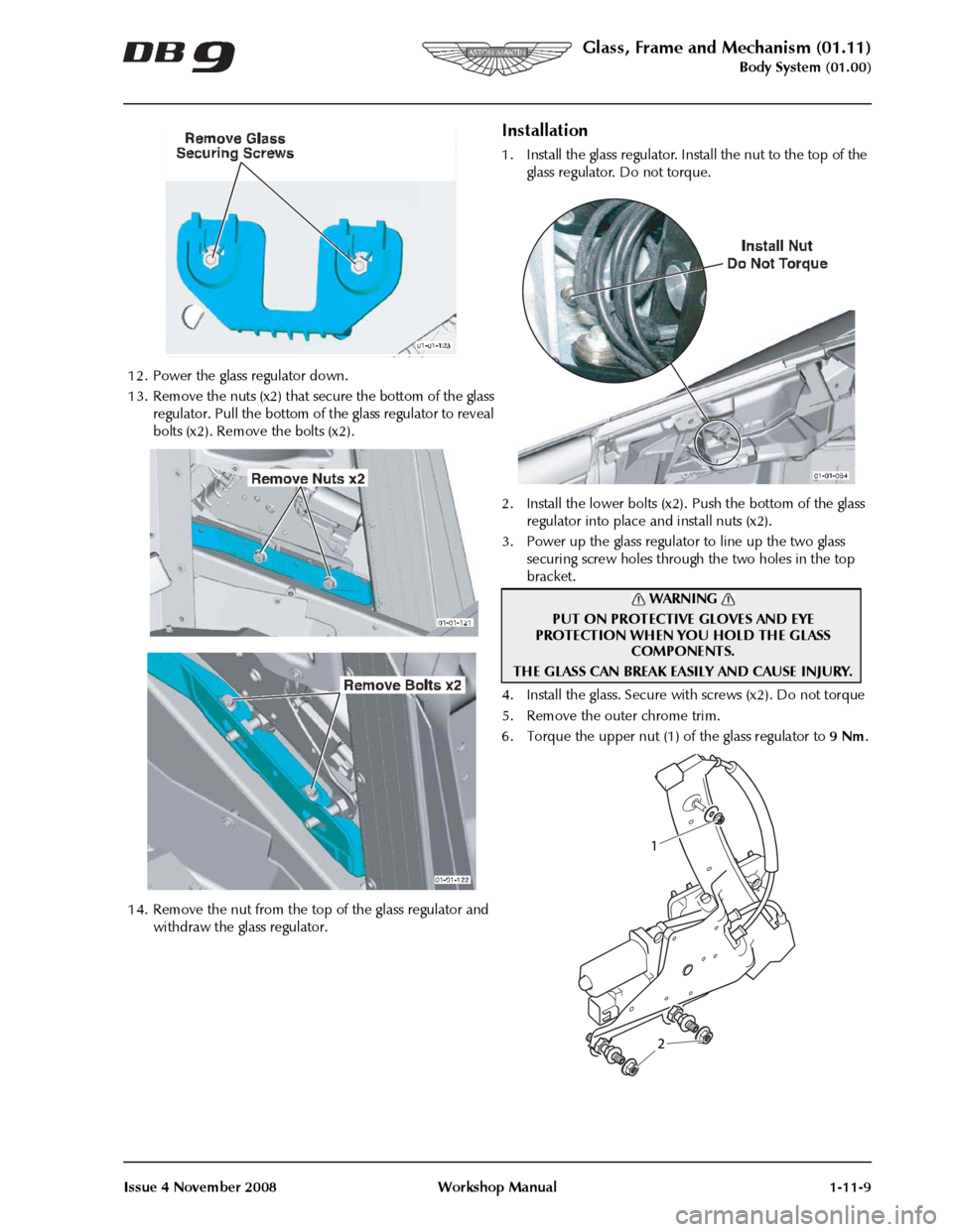 ASTON MARTIN DB9 2008  OBDII Diagnostic Manual 