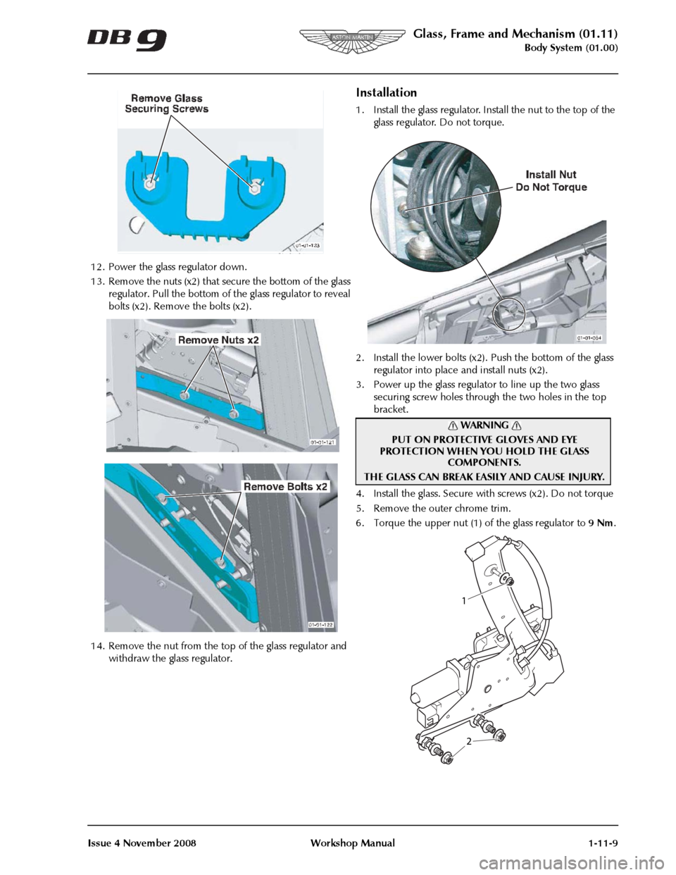 ASTON MARTIN DB9 2004  OBDII Diagnostic Manual 