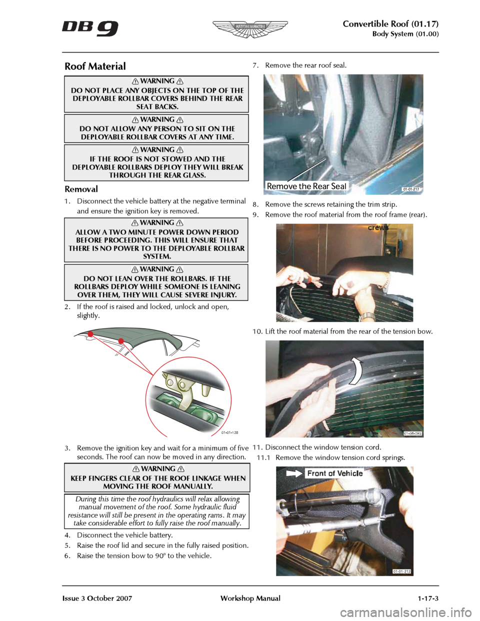 ASTON MARTIN DB9 2008 OBDII Diagnostic Manual ASTON MARTIN DB9 2008 OBDII Diagnostic Manual