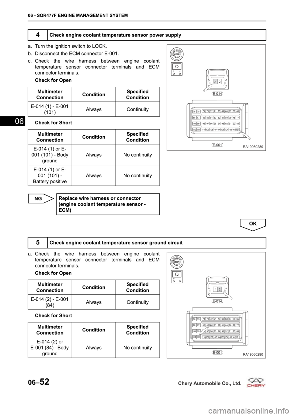 CHERY A19 2014  Service Repair Manual 