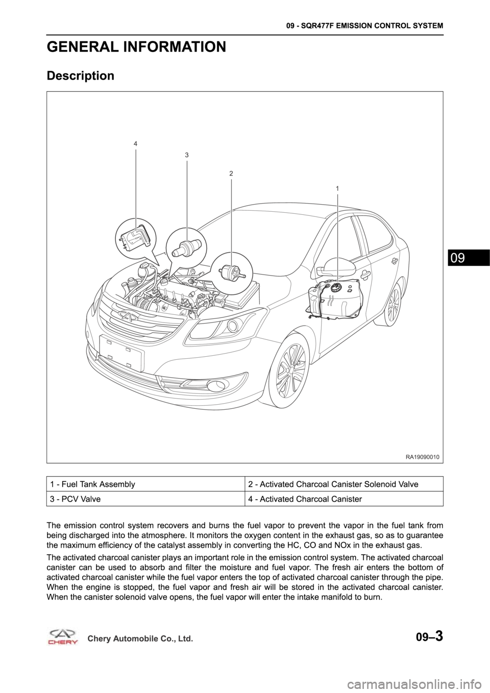 CHERY A19 2014  Service Repair Manual 