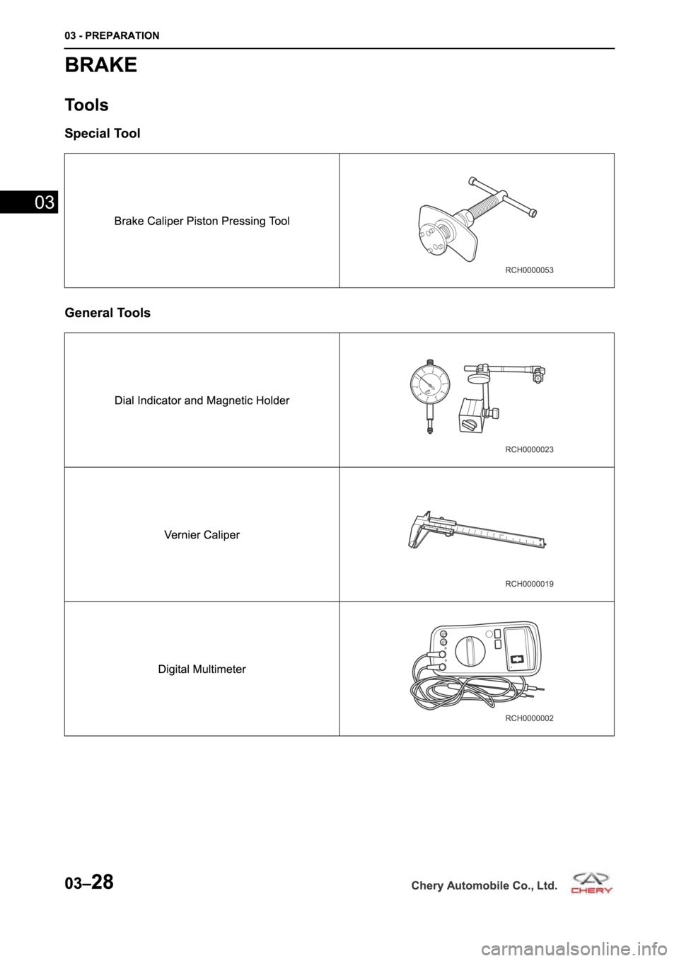 CHERY A19 2014 Service Manual PDF CHERY A19 2014 Service Manual PDF