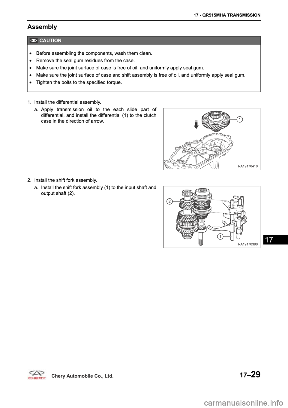 CHERY A19 2014 Service Repair Manual CHERY A19 2014 Service Repair Manual
