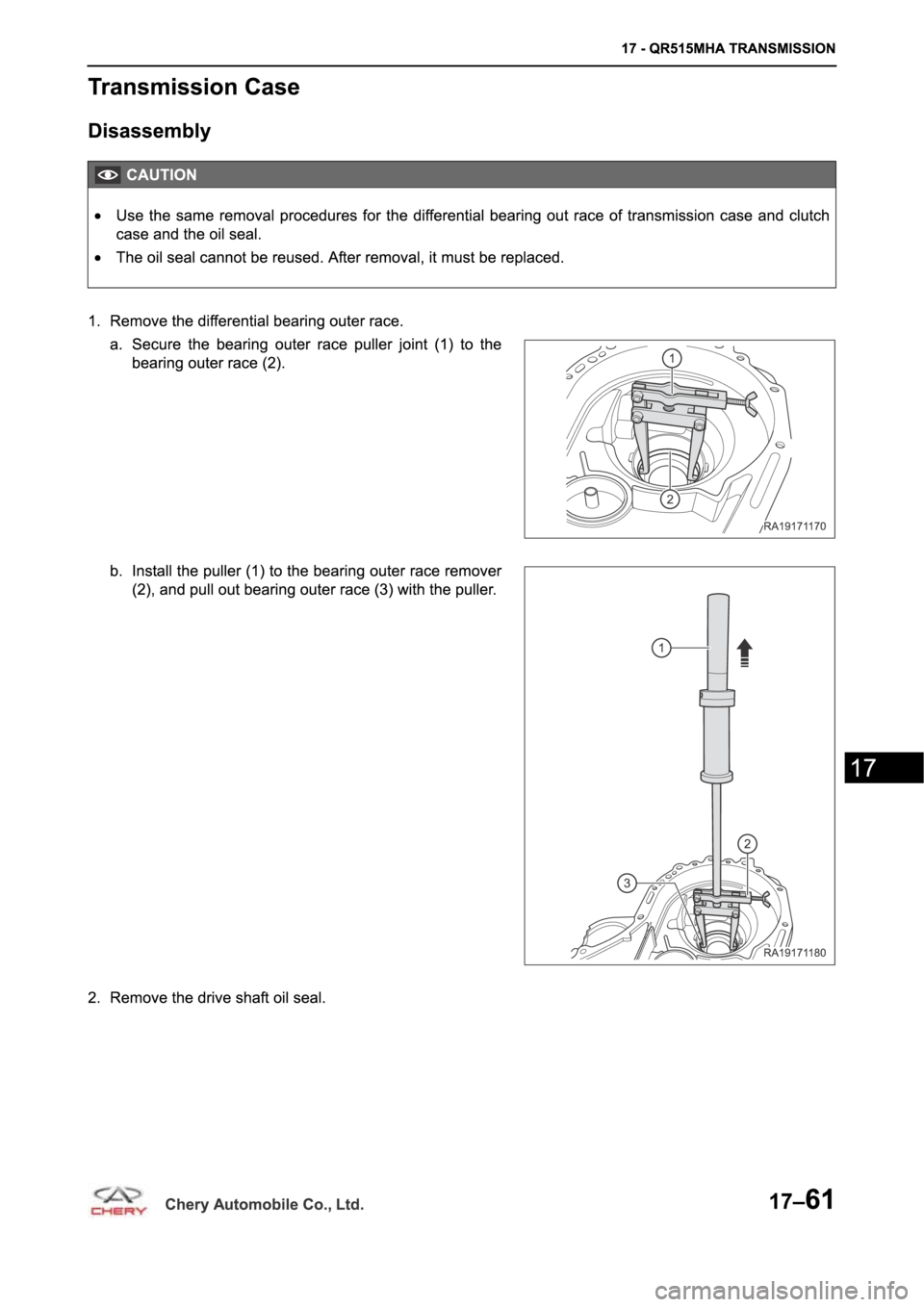 CHERY A19 2014  Service Repair Manual 
