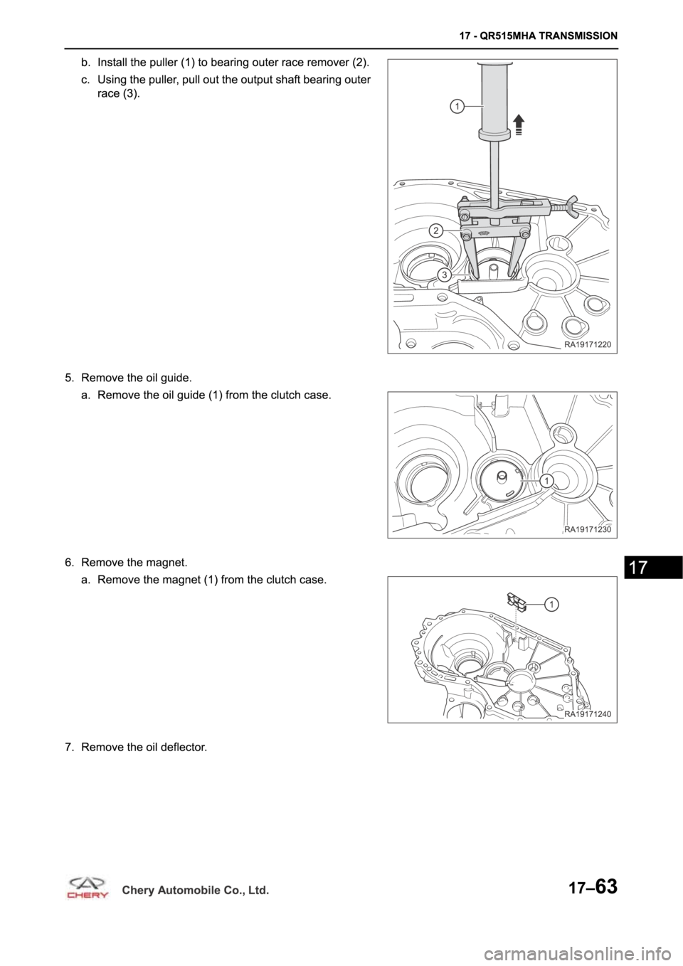 CHERY A19 2014  Service Repair Manual 