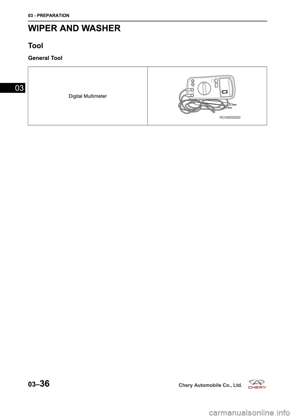 CHERY A19 2014 Service Manual PDF CHERY A19 2014 Service Manual PDF