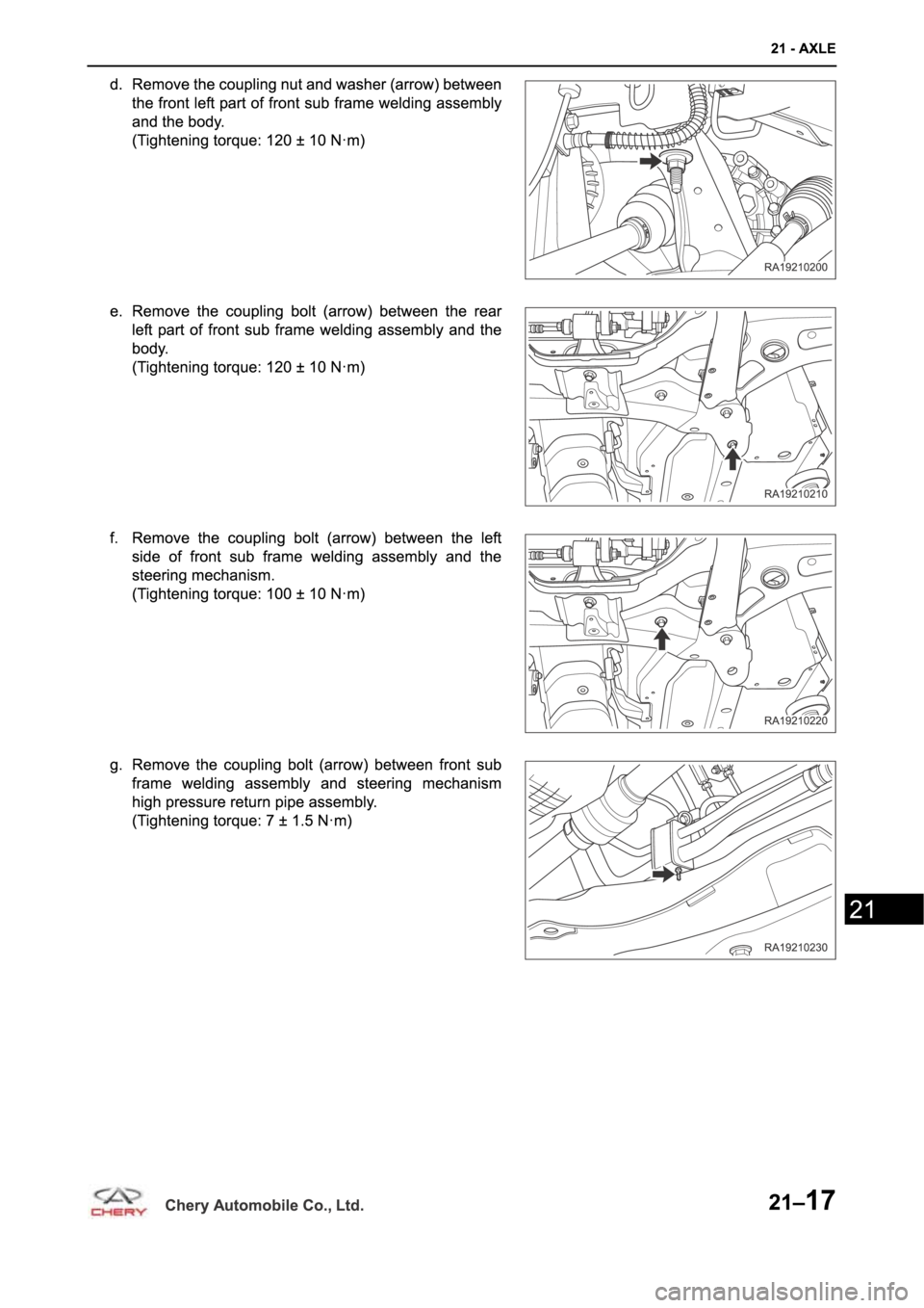 CHERY A19 2014 Service Repair Manual CHERY A19 2014 Service Repair Manual