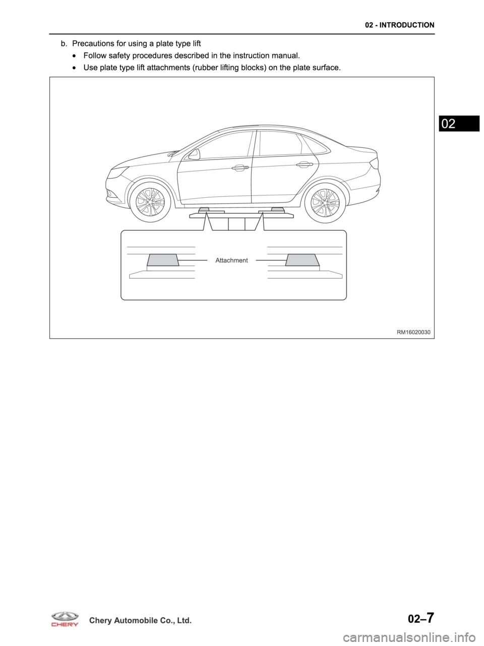CHERY ARRIZO M16 2014 Service User Guide CHERY ARRIZO M16 2014 Service User Guide