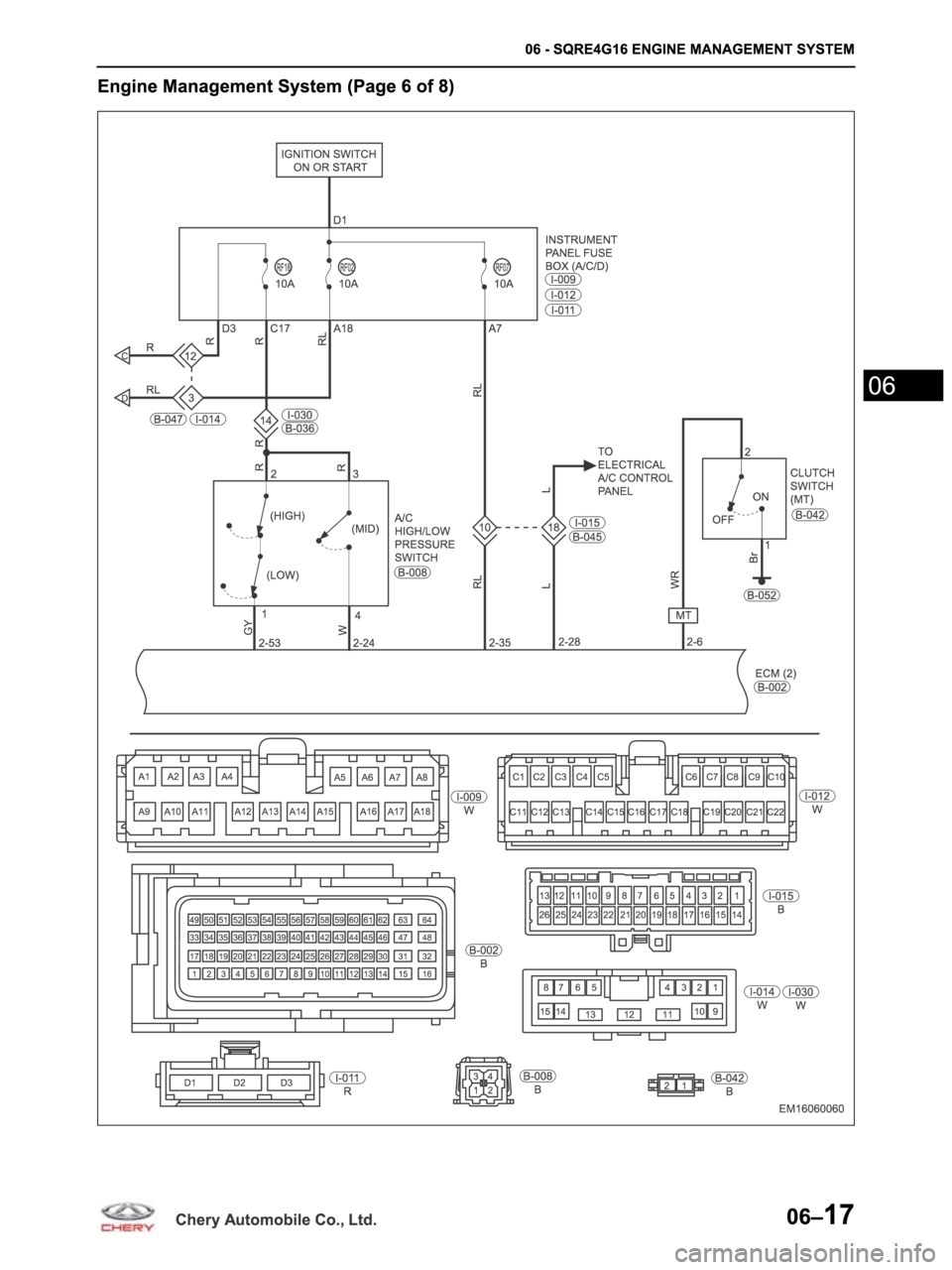 CHERY ARRIZO M16 2014 Service Repair Manual CHERY ARRIZO M16 2014 Service Repair Manual
