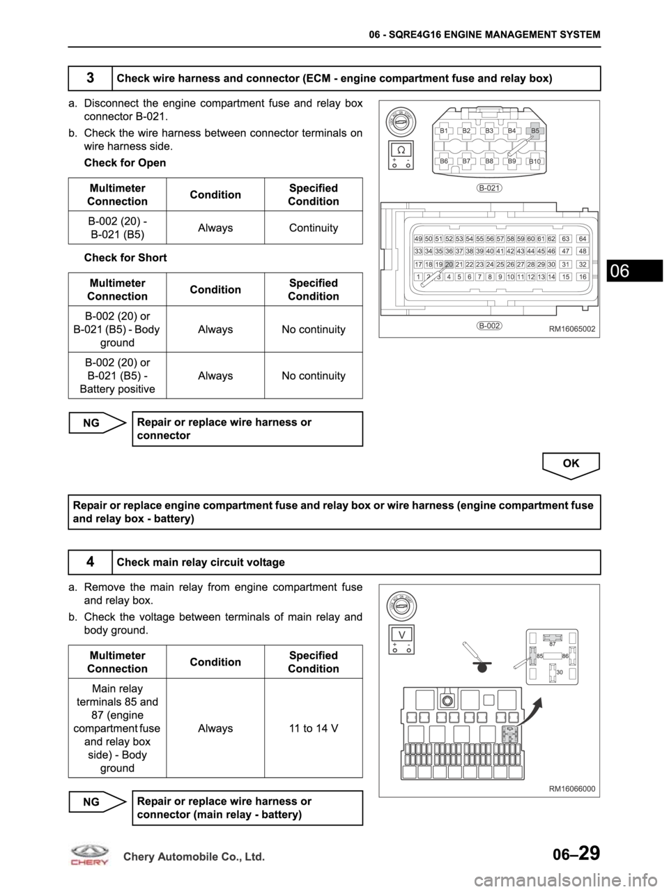 CHERY ARRIZO M16 2014 Service Repair Manual CHERY ARRIZO M16 2014 Service Repair Manual