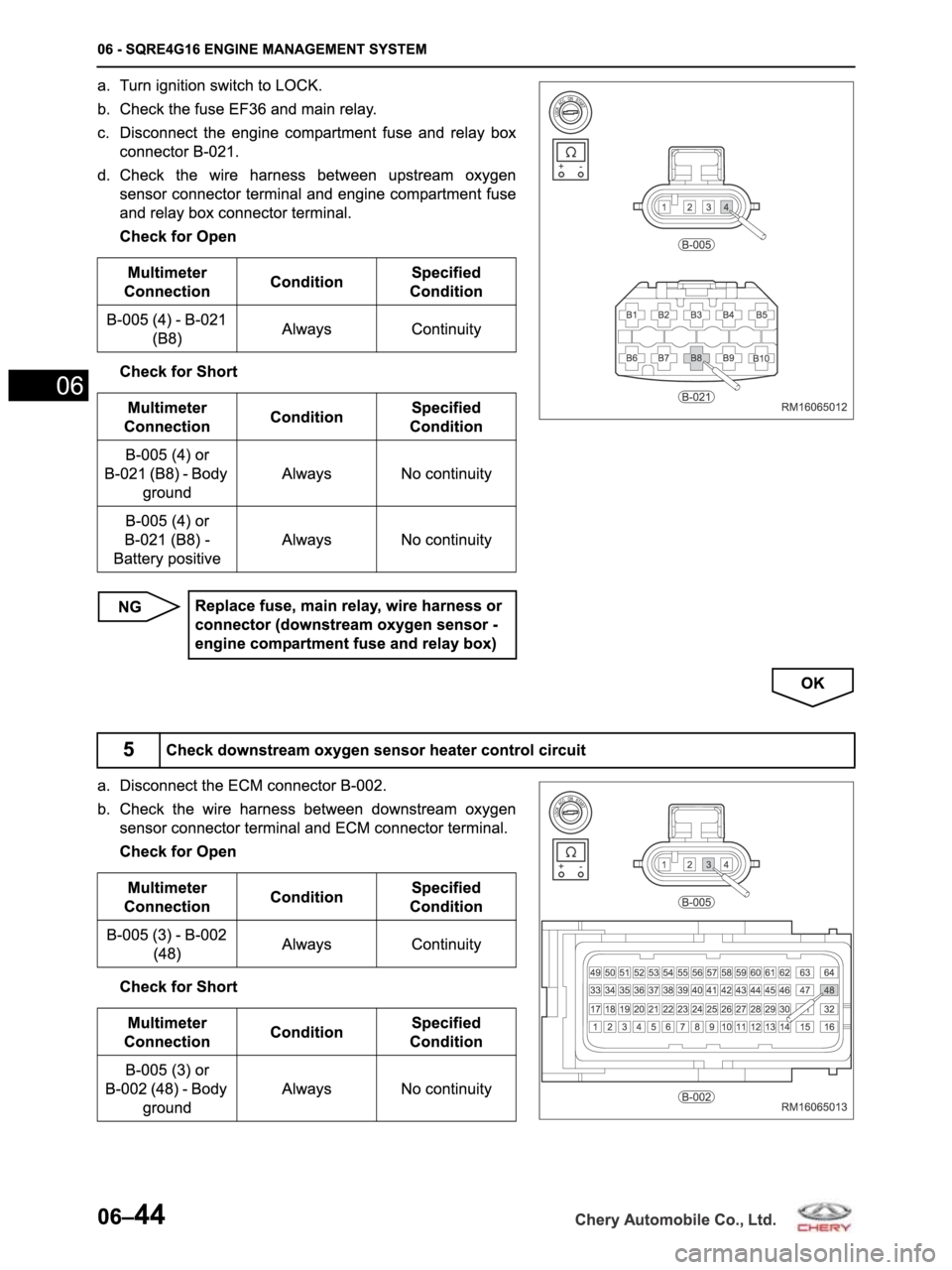CHERY ARRIZO M16 2014 Service Repair Manual CHERY ARRIZO M16 2014 Service Repair Manual
