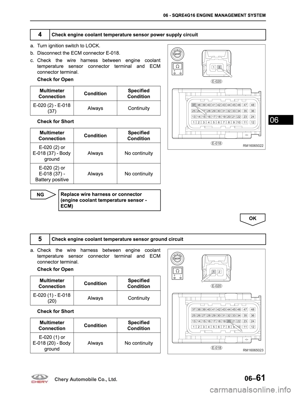 CHERY ARRIZO M16 2014 Service Repair Manual CHERY ARRIZO M16 2014 Service Repair Manual