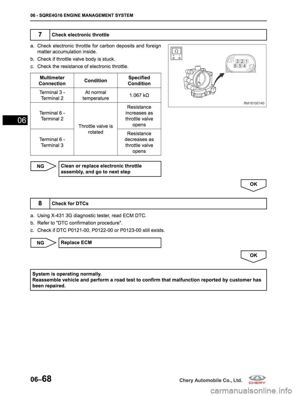 CHERY ARRIZO M16 2014 Service Repair Manual CHERY ARRIZO M16 2014 Service Repair Manual