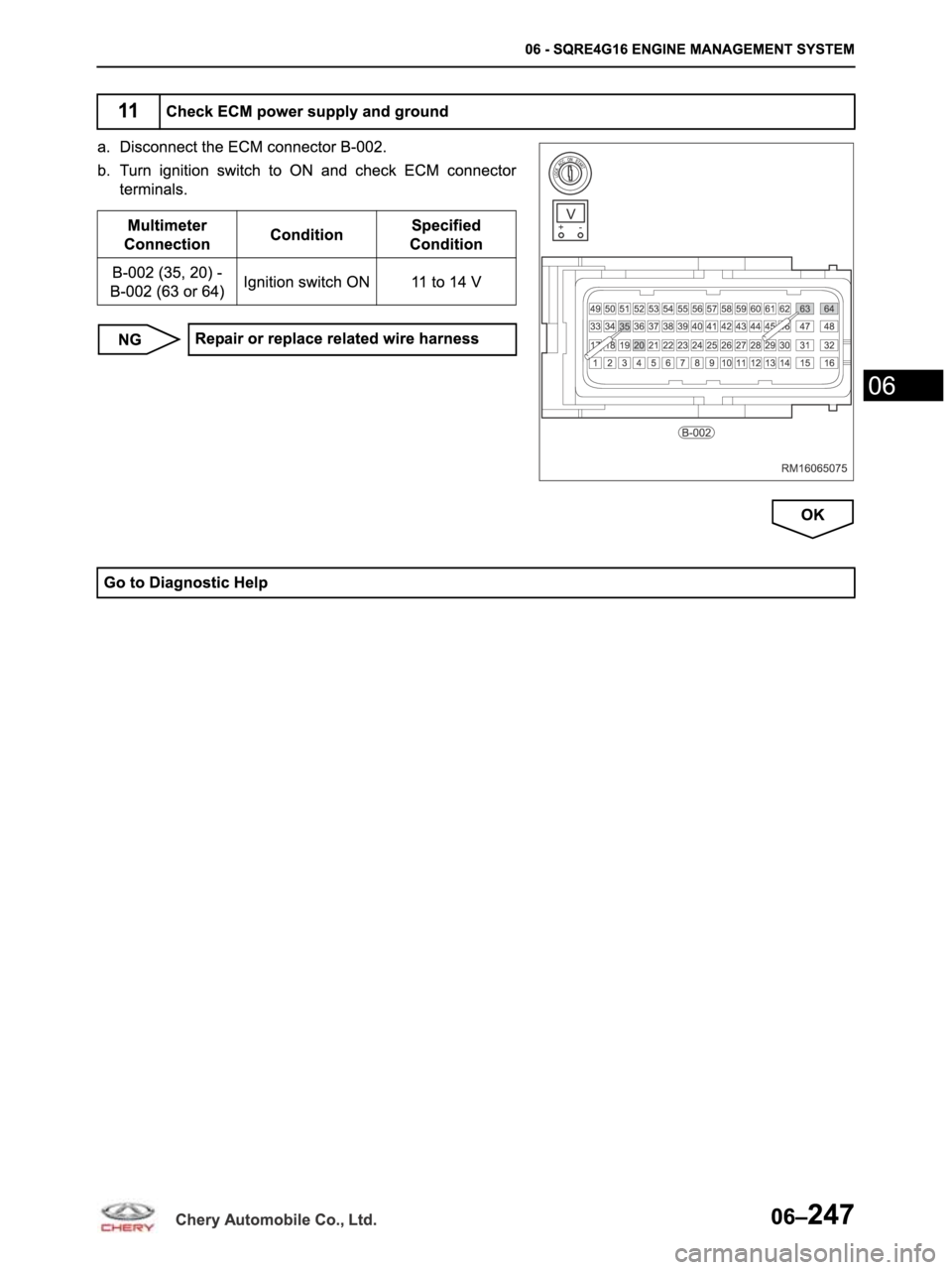 CHERY ARRIZO M16 2014 Service Repair Manual CHERY ARRIZO M16 2014 Service Repair Manual