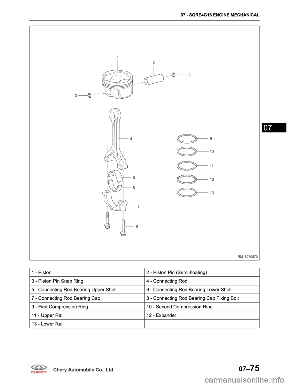 CHERY ARRIZO M16 2014 Service Repair Manual CHERY ARRIZO M16 2014 Service Repair Manual