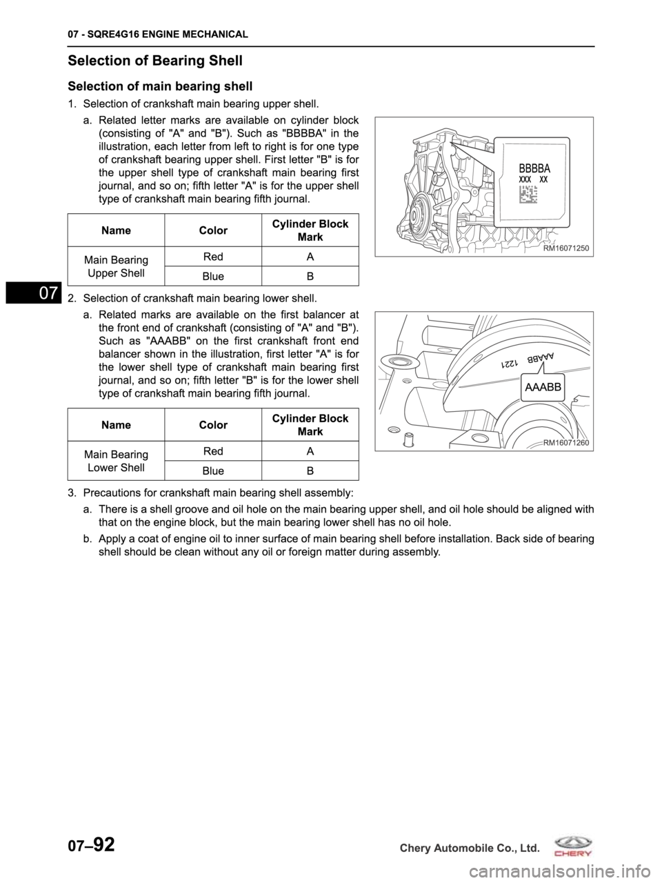 CHERY ARRIZO M16 2014 Service Repair Manual CHERY ARRIZO M16 2014 Service Repair Manual