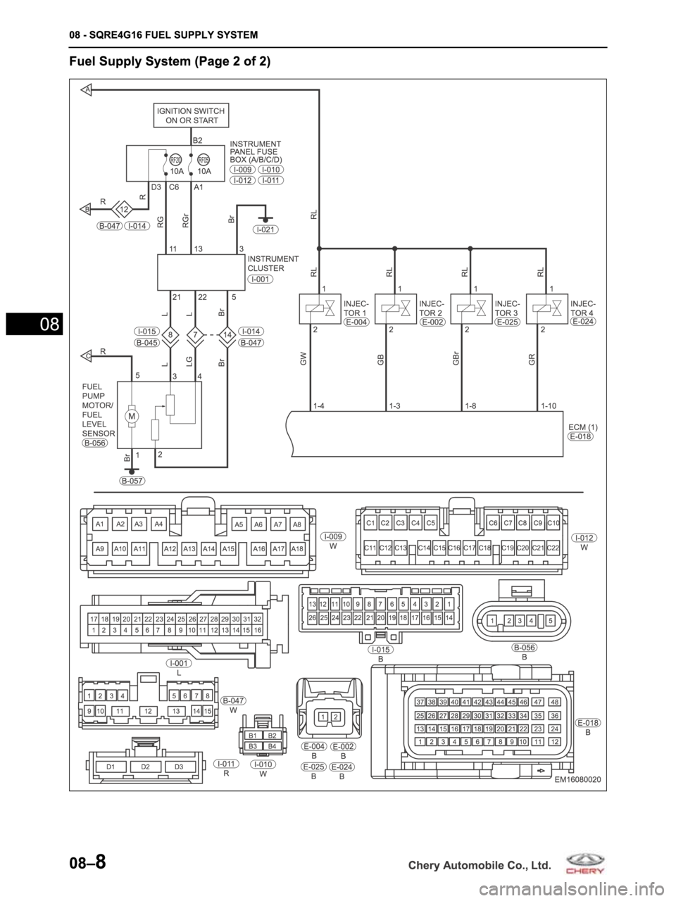 CHERY ARRIZO M16 2014 Service Repair Manual CHERY ARRIZO M16 2014 Service Repair Manual
