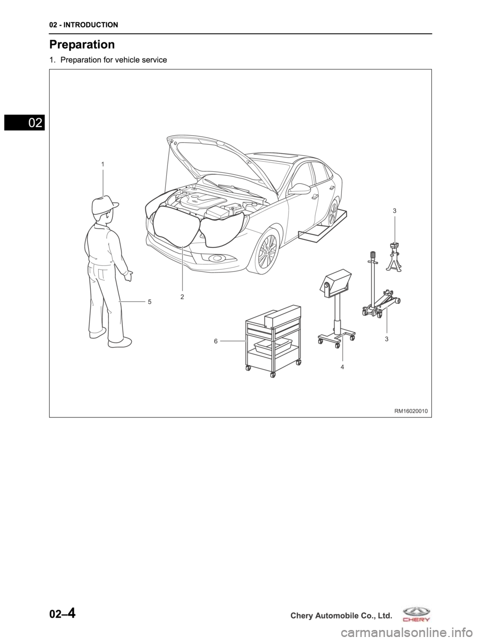 CHERY ARRIZO M16 2014  Service Repair Manual 