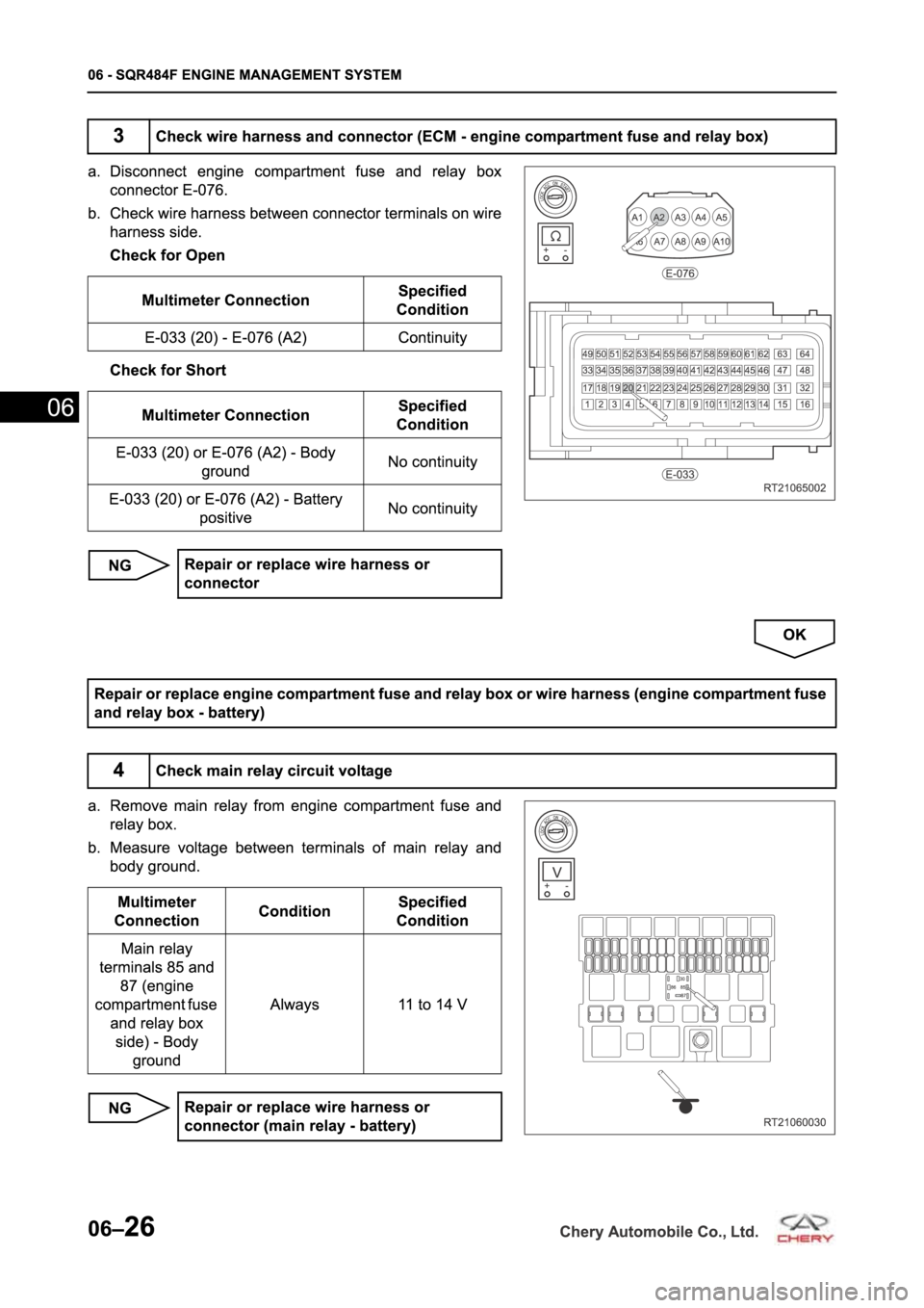 CHERY TIGGO 5 T21 2014 Service Repair Manual CHERY TIGGO 5 T21 2014 Service Repair Manual