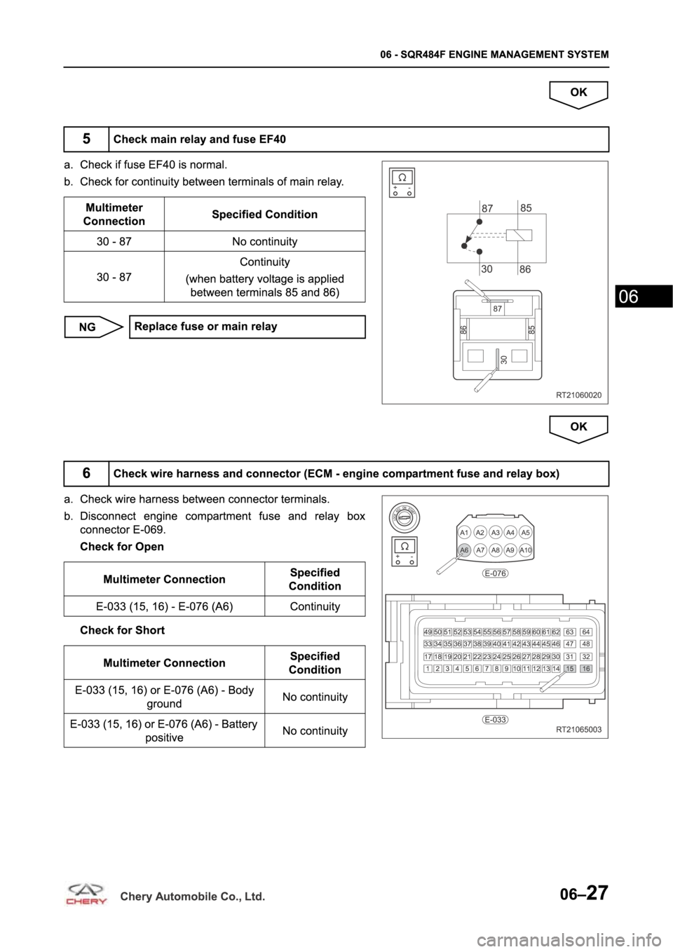 CHERY TIGGO 5 T21 2014 Service Repair Manual CHERY TIGGO 5 T21 2014 Service Repair Manual