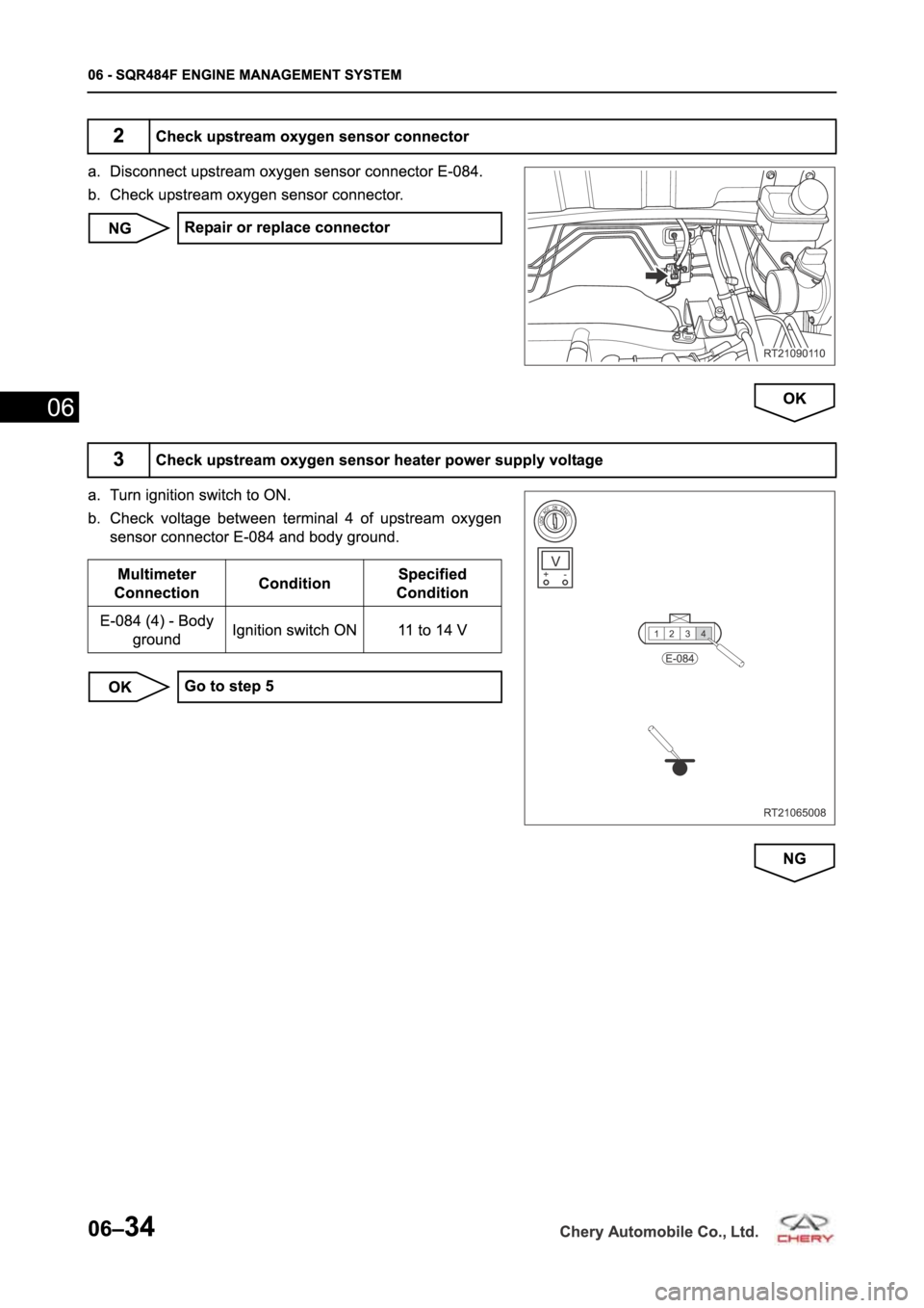CHERY TIGGO 5 T21 2014 Service Repair Manual CHERY TIGGO 5 T21 2014 Service Repair Manual