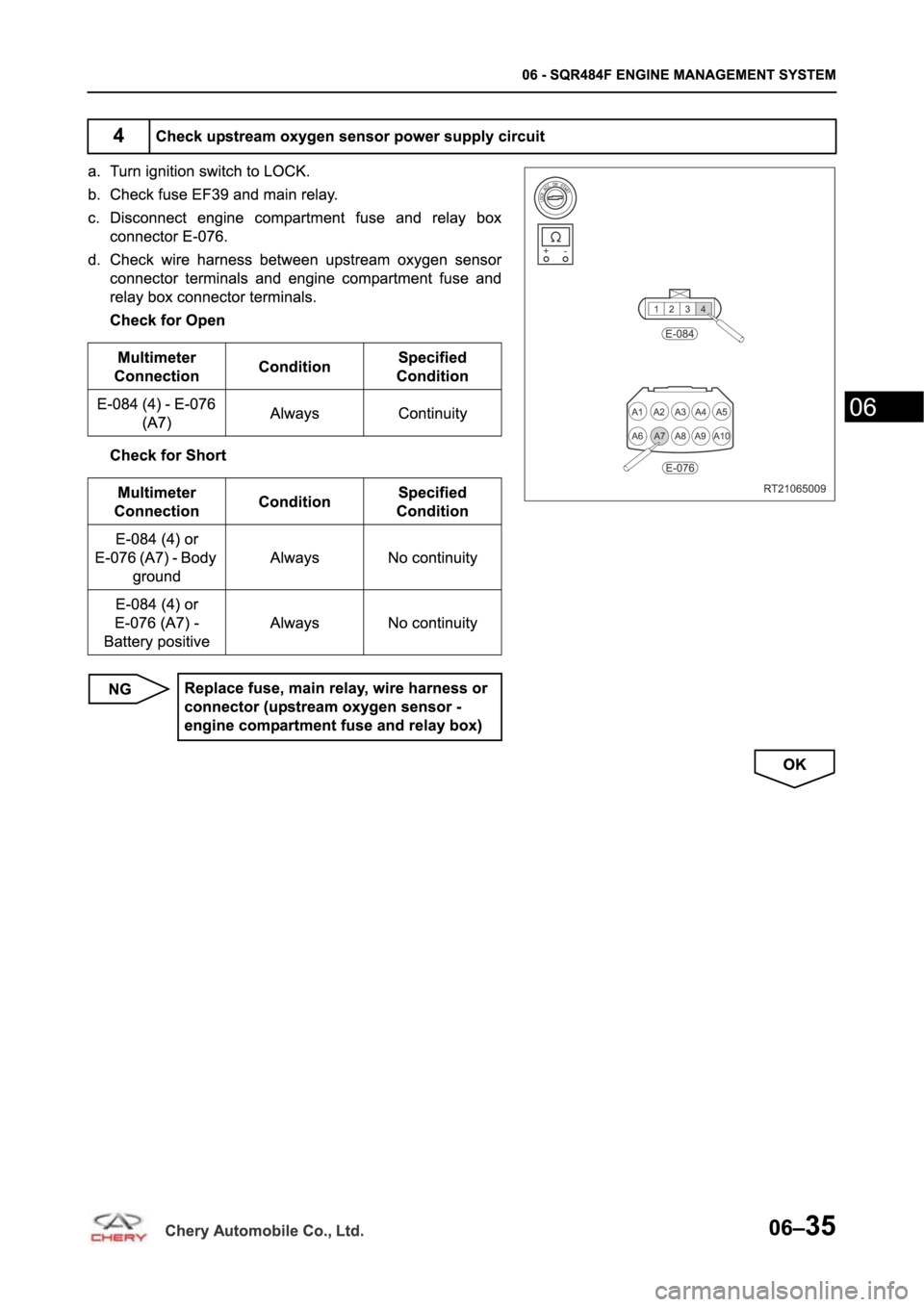 CHERY TIGGO 5 T21 2014 Service Repair Manual CHERY TIGGO 5 T21 2014 Service Repair Manual