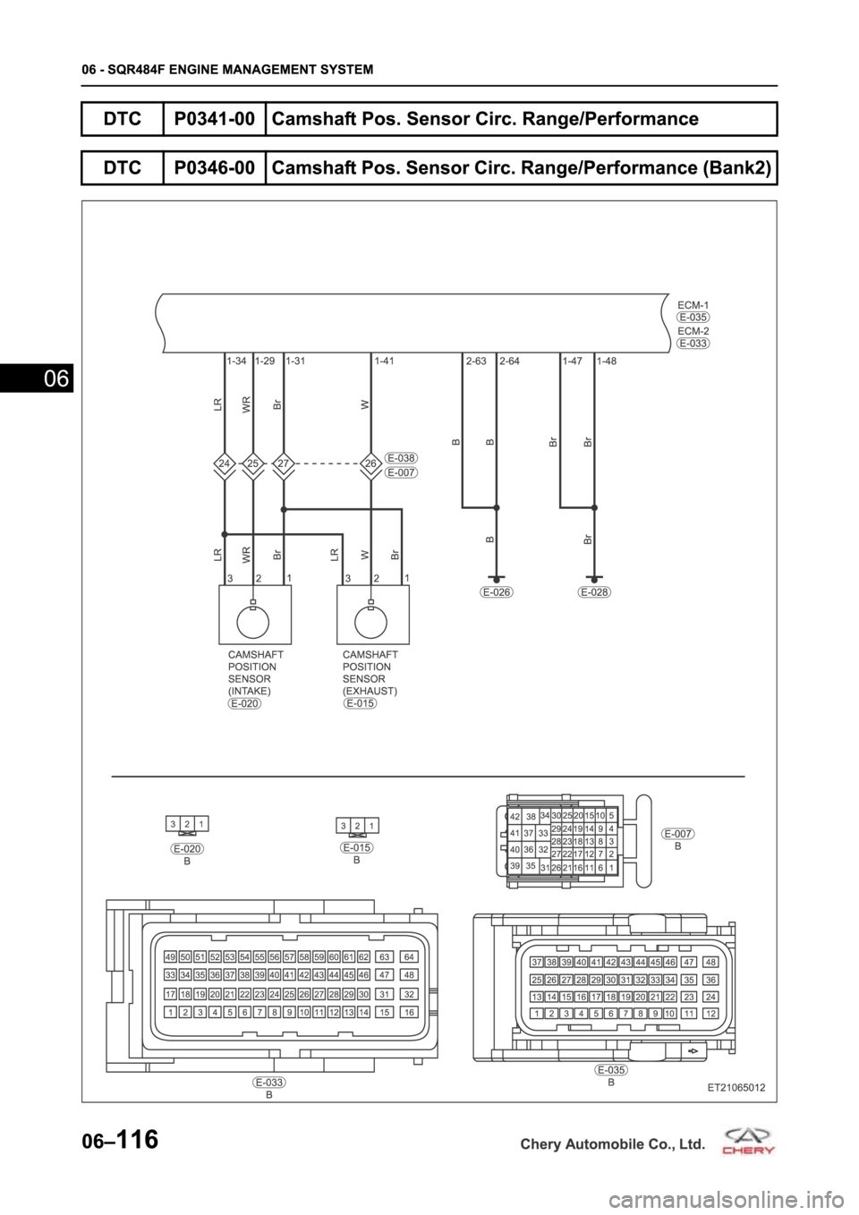 CHERY TIGGO 5 T21 2014  Service Repair Manual 