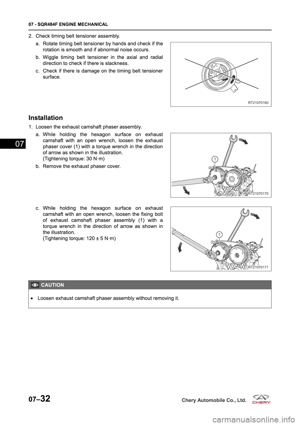 CHERY TIGGO 5 T21 2014 Service Repair Manual CHERY TIGGO 5 T21 2014 Service Repair Manual