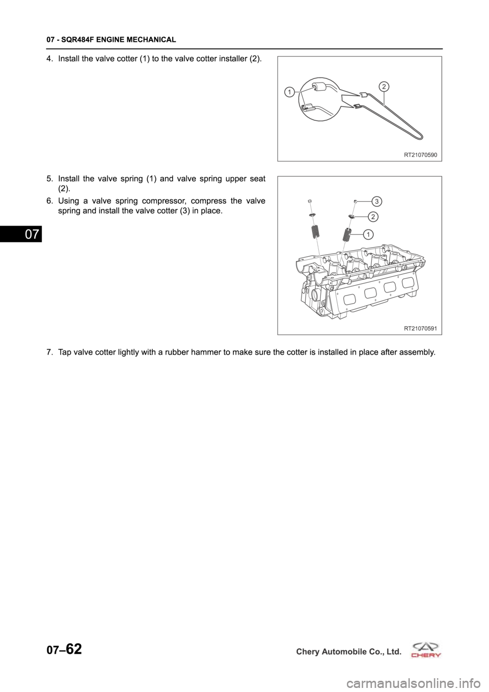 CHERY TIGGO 5 T21 2014 Service Repair Manual CHERY TIGGO 5 T21 2014 Service Repair Manual