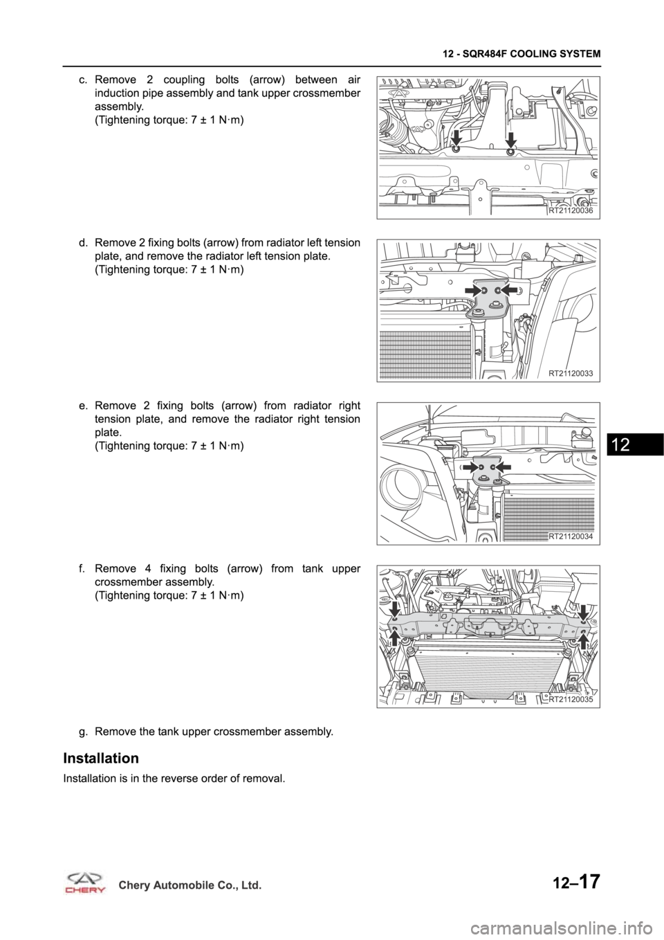 CHERY TIGGO 5 T21 2014 Service Repair Manual CHERY TIGGO 5 T21 2014 Service Repair Manual