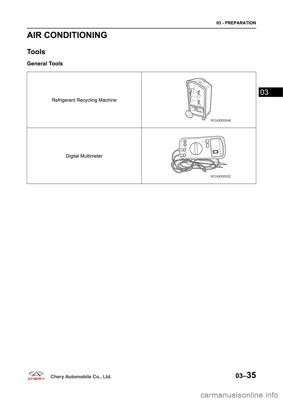 CHERY TIGGO 5 T21 2014  Service Manual PDF 