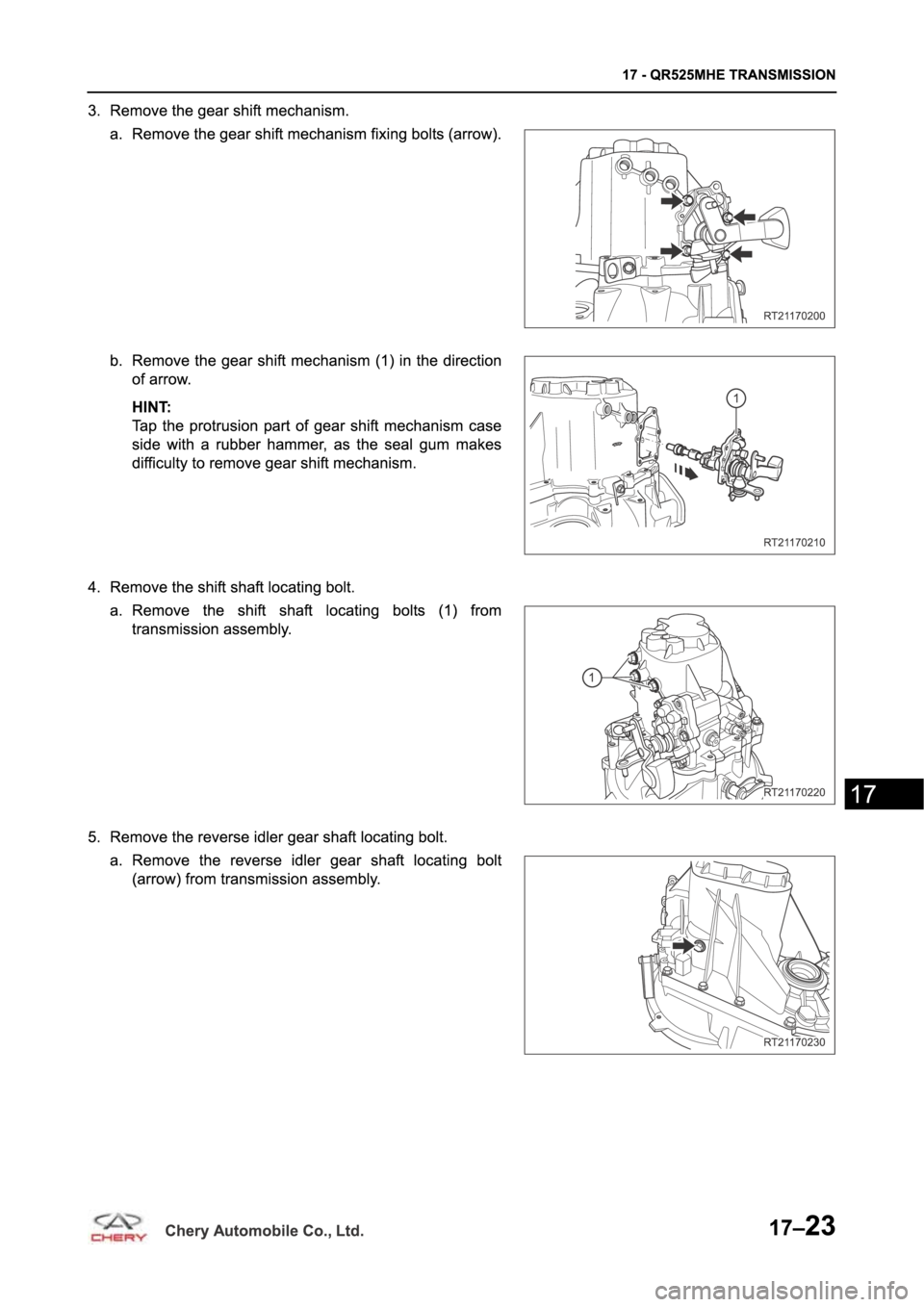 CHERY TIGGO 5 T21 2014 Service Repair Manual CHERY TIGGO 5 T21 2014 Service Repair Manual