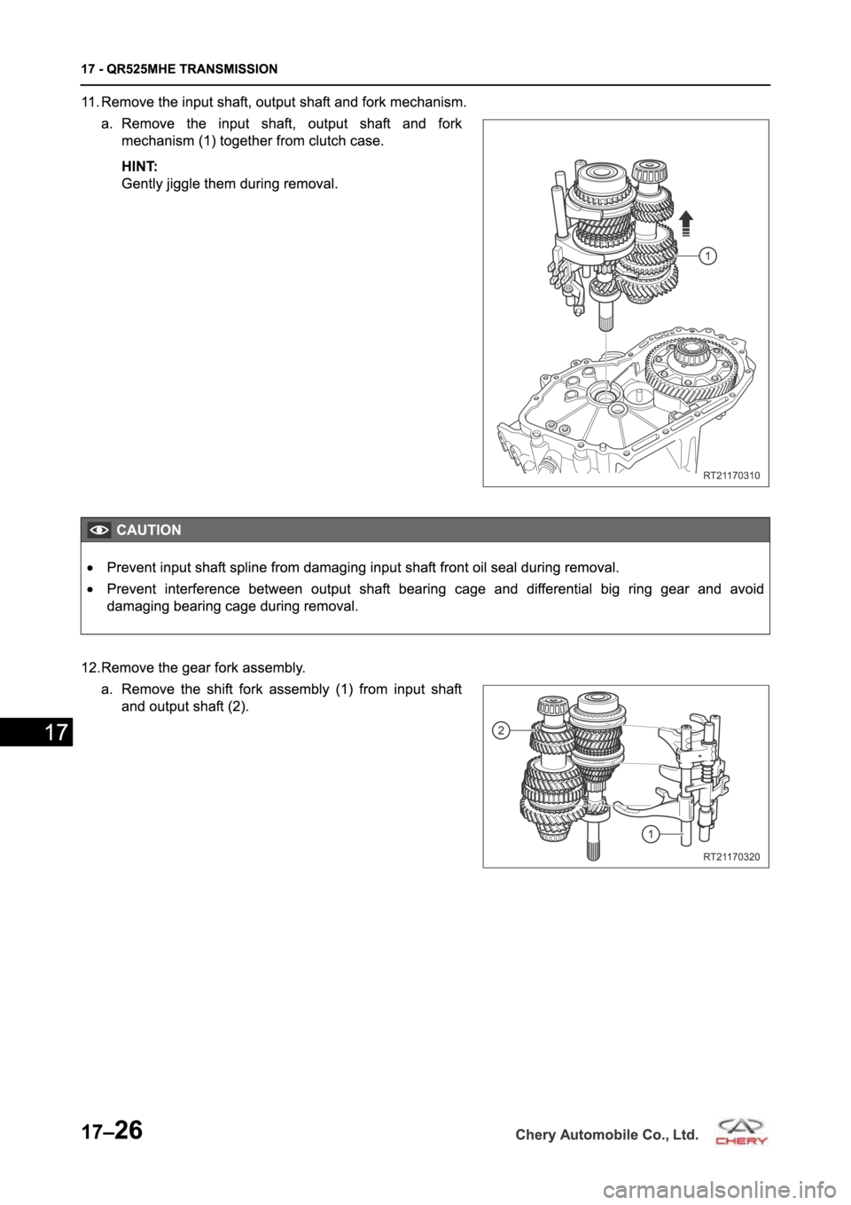 CHERY TIGGO 5 T21 2014 Service Repair Manual CHERY TIGGO 5 T21 2014 Service Repair Manual