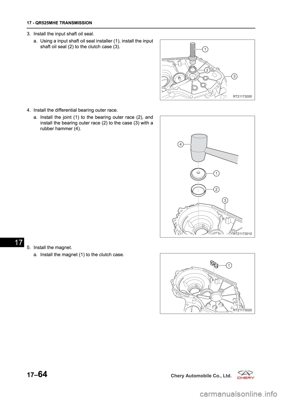 CHERY TIGGO 5 T21 2014 Service Repair Manual CHERY TIGGO 5 T21 2014 Service Repair Manual