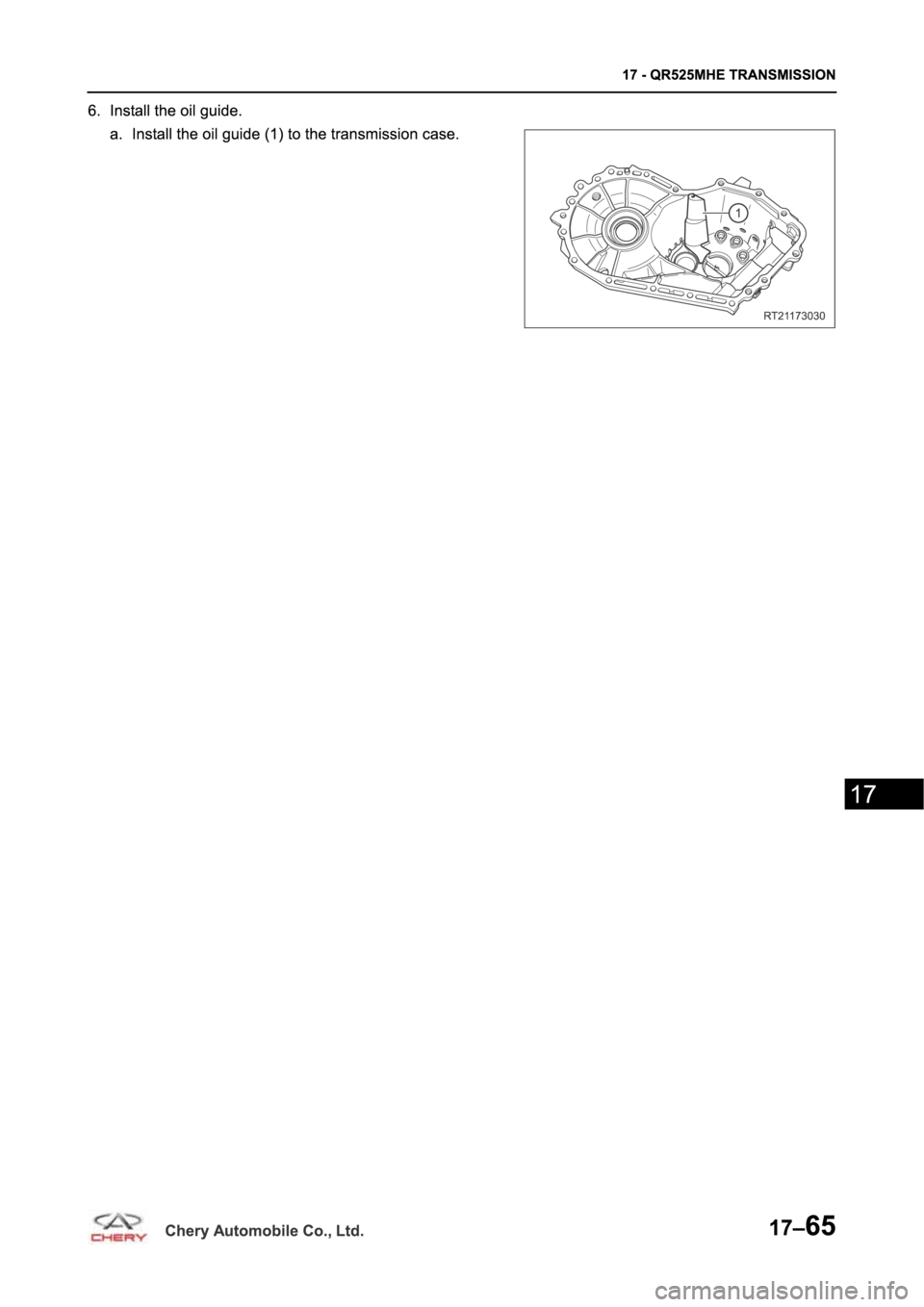 CHERY TIGGO 5 T21 2014 Service Repair Manual CHERY TIGGO 5 T21 2014 Service Repair Manual