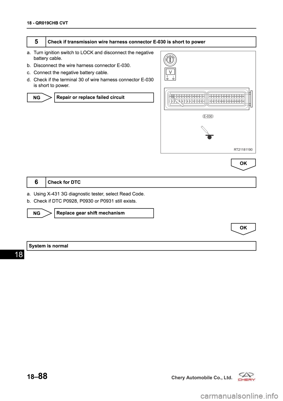 CHERY TIGGO 5 T21 2014 Service Repair Manual CHERY TIGGO 5 T21 2014 Service Repair Manual