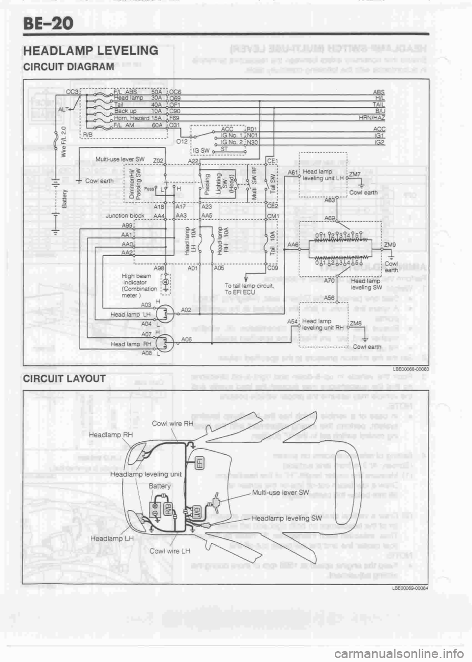 DAIHATSU CUORE 1998  Service Owners Guide 