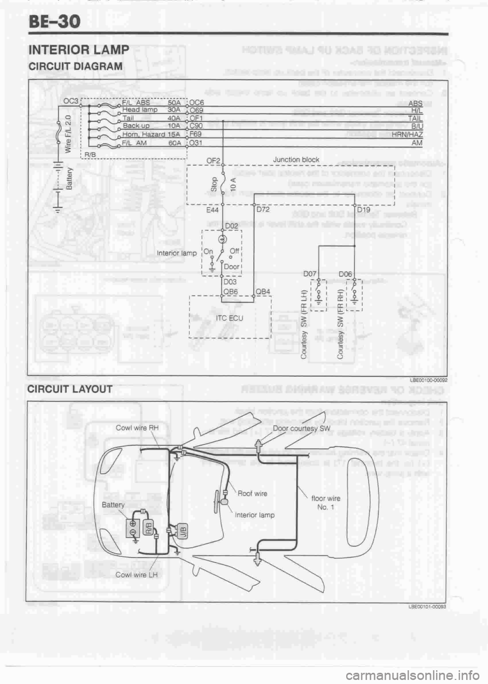 DAIHATSU CUORE 1998  Service Service Manual 