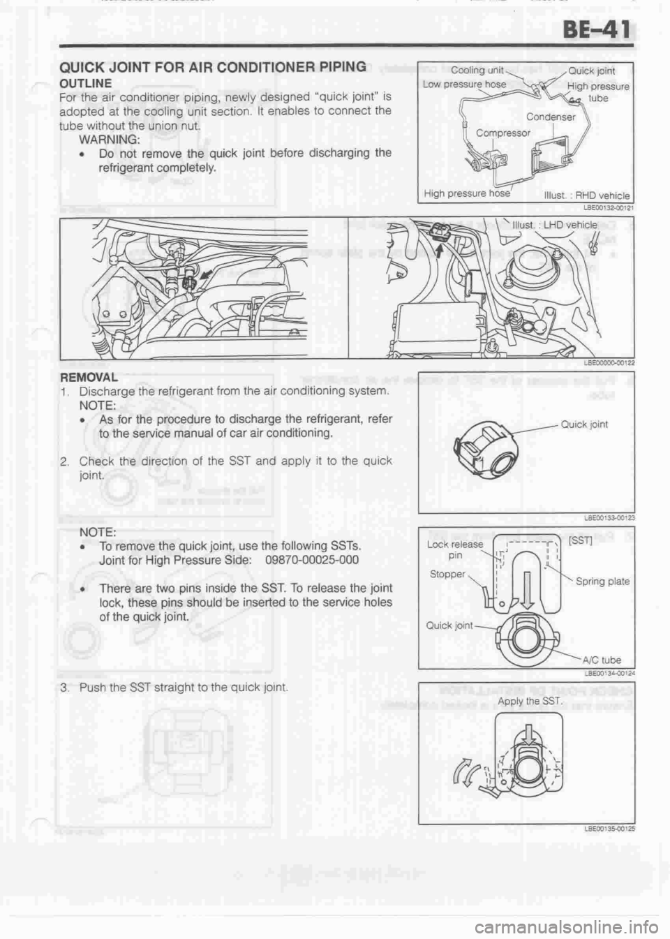 DAIHATSU CUORE 1998  Service Workshop Manual 