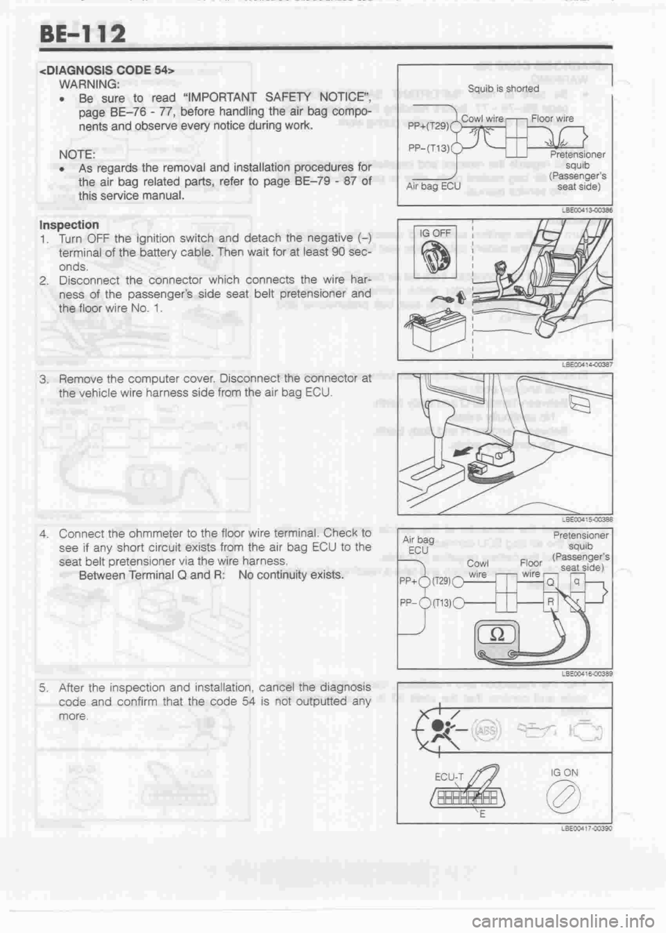 DAIHATSU MIRA 1998 Service Repair Manual DAIHATSU MIRA 1998 Service Repair Manual
