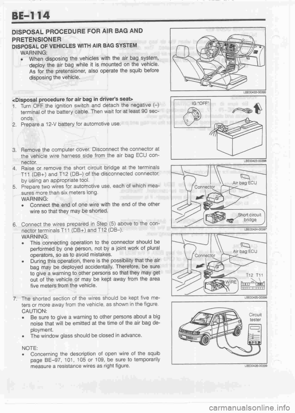 DAIHATSU MIRA 1998 Service Repair Manual DAIHATSU MIRA 1998 Service Repair Manual