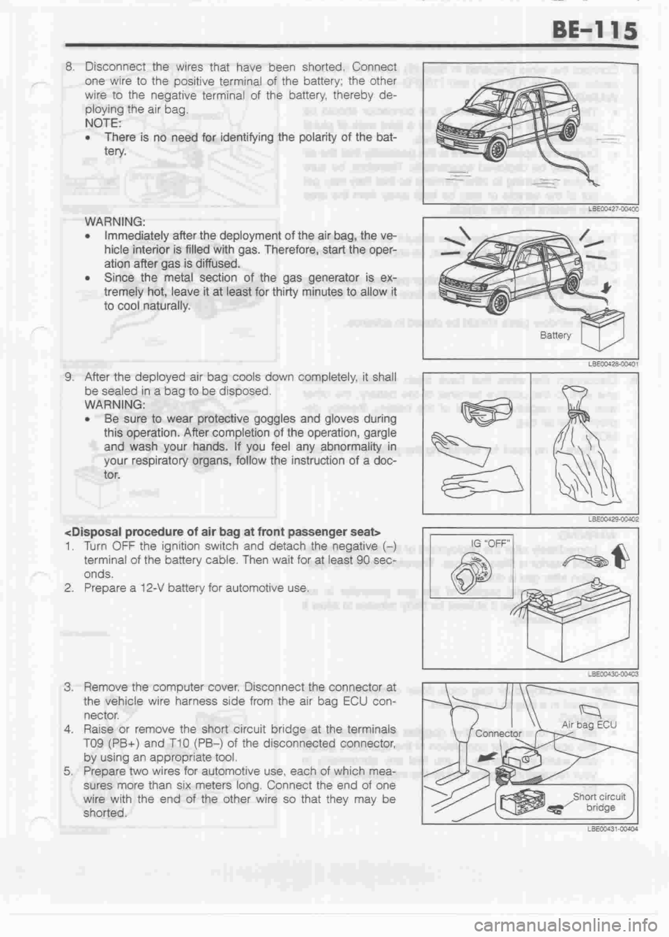 DAIHATSU MIRA 1998 Service Repair Manual DAIHATSU MIRA 1998 Service Repair Manual