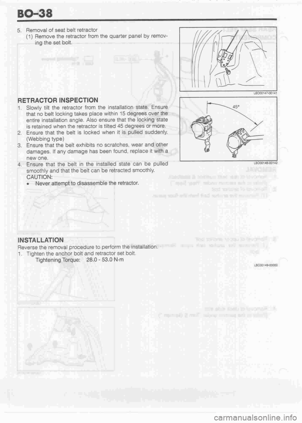 DAIHATSU MIRA 1998 Service Repair Manual DAIHATSU MIRA 1998 Service Repair Manual