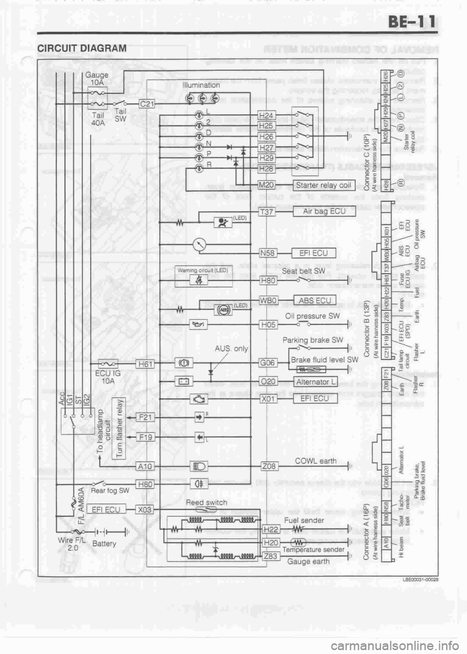 DAIHATSU MIRA 1998 Service Owners Manual DAIHATSU MIRA 1998 Service Owners Manual